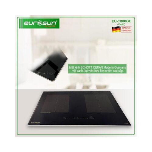 Mặt kính Bếp từ Eurosun EU-T888GE (Gold)