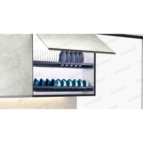 Giá bát đĩa cố định nan Oval SUS304 Grandx XF.60M 3 Ảnh giá bát đĩa cố định nan Oval SUS304 Grandx XF.60M