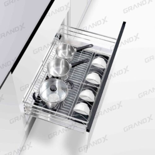 Giá xoong nồi Inox SUS304 nan dẹt GrandX XP.70S 3 Ảnh giá xoong nồi Inox SUS304 nan dẹt GrandX XP.70S