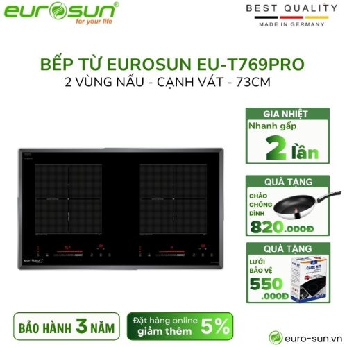 Bếp điện từ đôi Eurosun EU-T769Pro